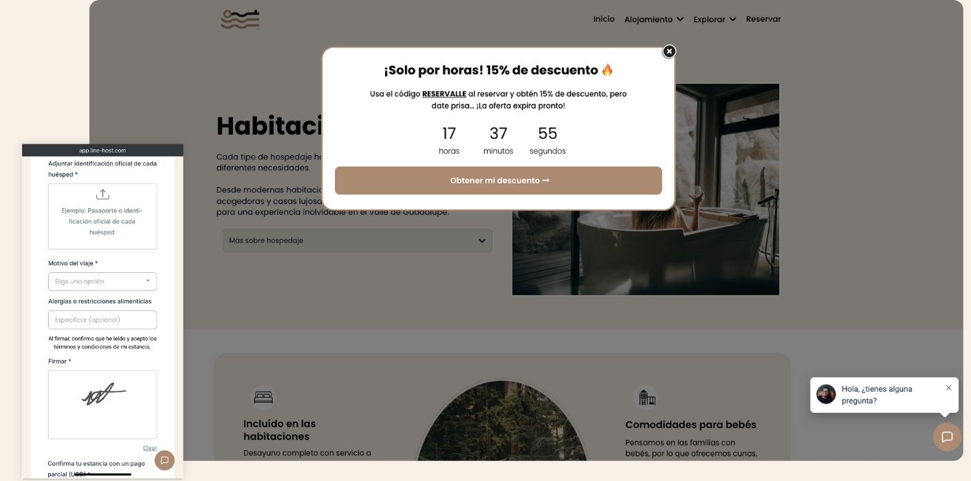 Sitio web 360 para hoteles